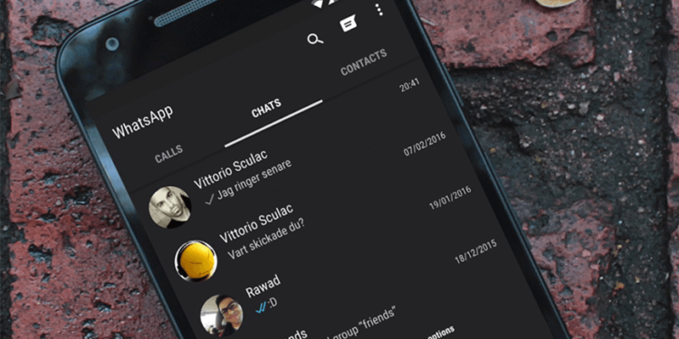 Cara Aktifkan Whatsapp Dark Mode