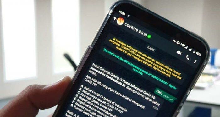 Whatsapp Chatbot Corona