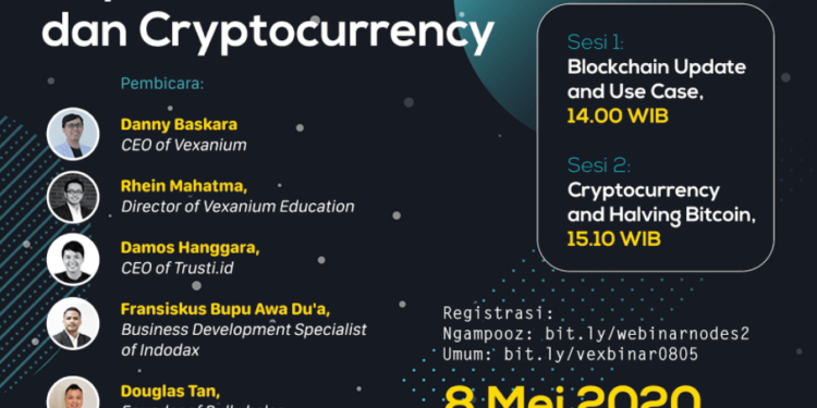 [Webinar] Seputar Blockchain dan Cryptocurrency - Apa yang Akan Terjadi Pada Halving Bitcoin?