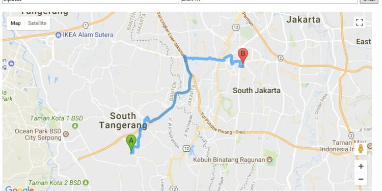 Aplikasi Penunjuk Jalan