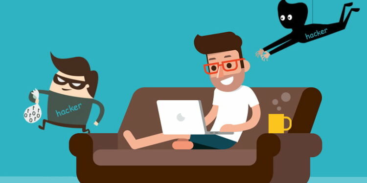 hacker saat WFH