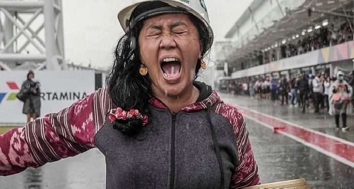 rara istiati wulandari- pawang hujan motogp mandalika