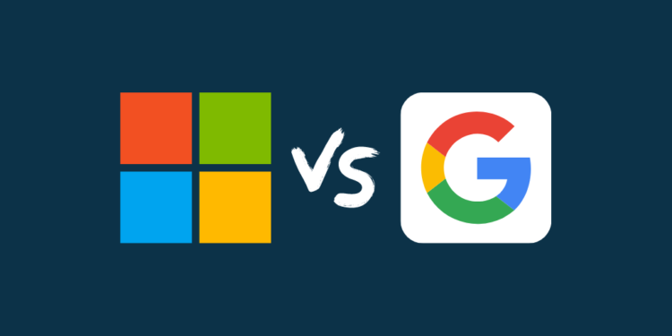 microsoft vs google
