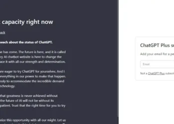 Cara mengatasi ChatGPT is at Capacity Right Now
