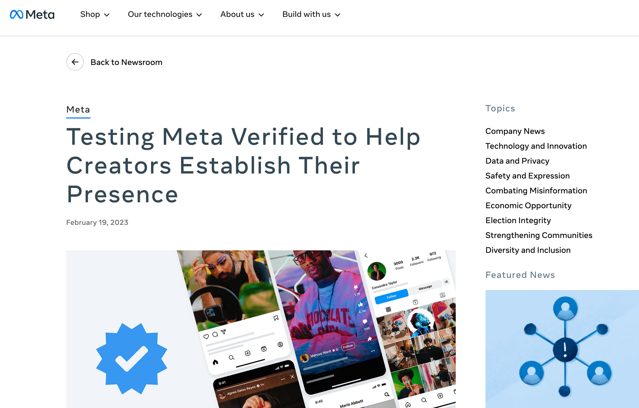 centang biru berbayar facebook dan instagram