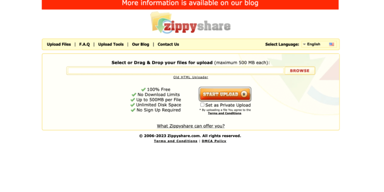 zippyshare tutup maret 2023