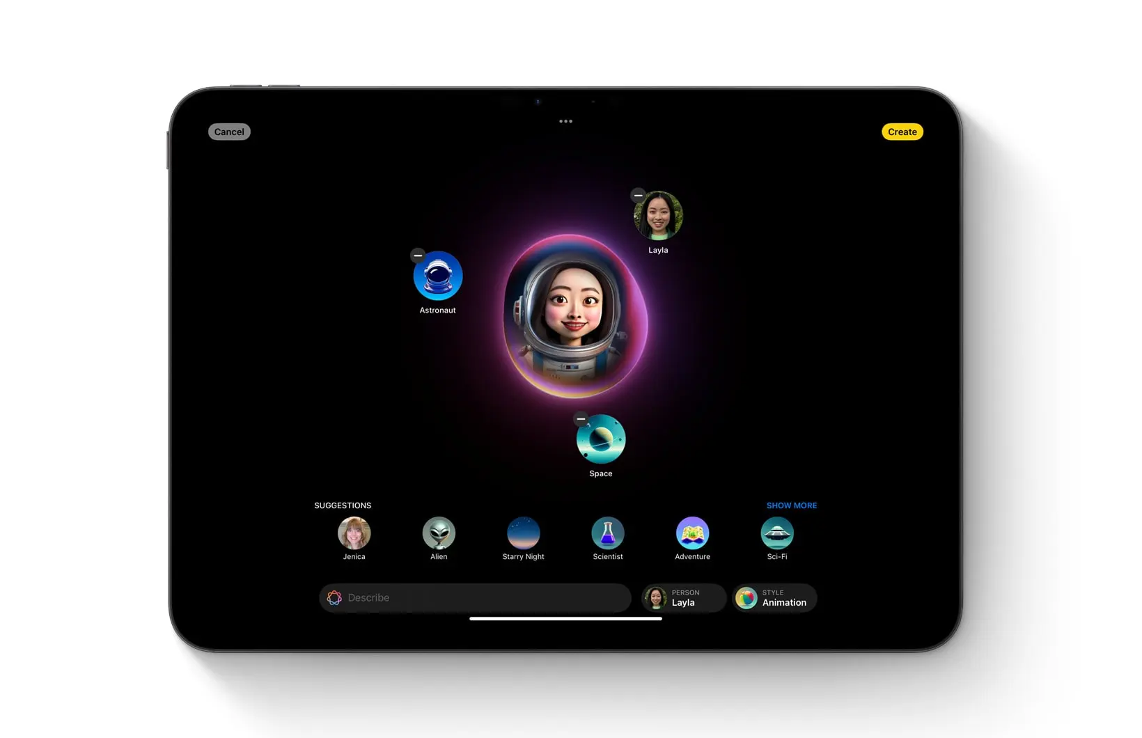 apple intelligence app playground